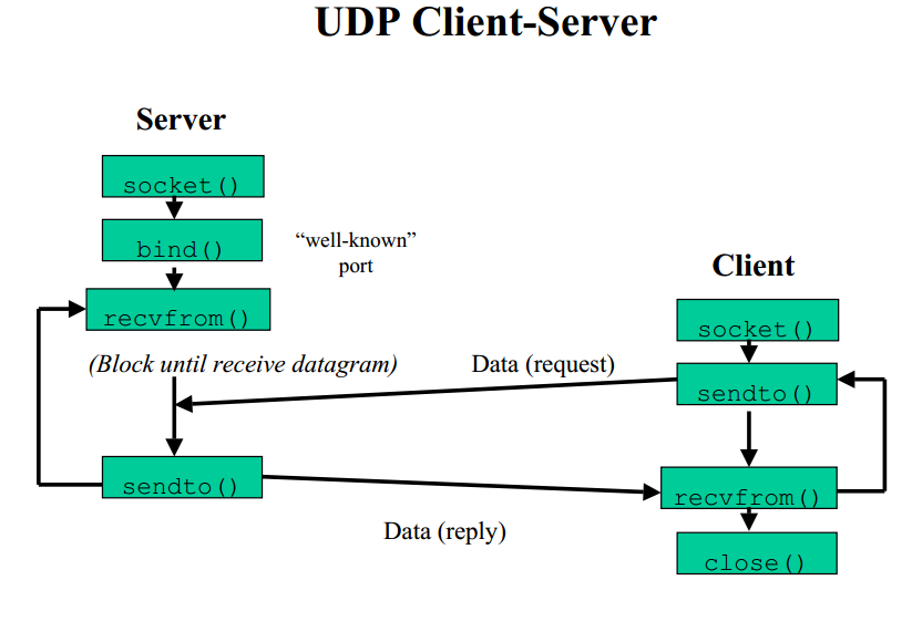 udp client server